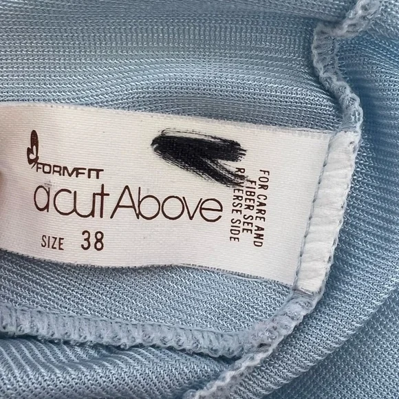 Vintage “A Cut Above” Satin Chemise Size 38 - Picture 8 of 8